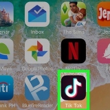Hou op om mense op tiktok op iphone of ipad te volg