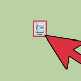 Deurhaalteks in word