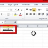 Voeg teks saam in excel