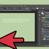 Regverdig teks in adobe photoshop