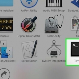 Gebruik telnet op 'n mac