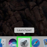 Maak terminal oop op 'n mac