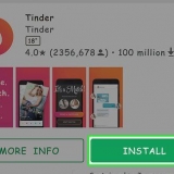 Gebruik tinder