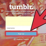 Gebruik tumblr