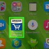 Meld af by amazon op android