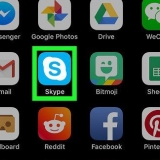 Meld af van skype