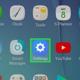 Afmeld by 'n google-rekening op 'n android