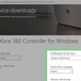 Installeer usb-speletjiebeheerders in windows 8
