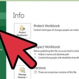 Skep vaste rye en kolomme in excel