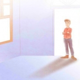 Om huis te trek