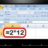 Vermenigvuldig in excel