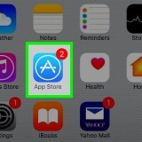 Soek geskrapte toepassings op 'n iphone