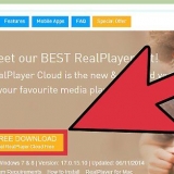 Laai video's af met realplayer