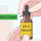 Berging van vitamien c-serum