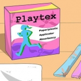 Om 'n tampon vir die eerste keer in te sit