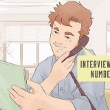 Vragen na die status van jou prosedure na 'n sollicitatiegesprek