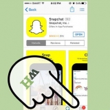 Vriende bel op snapchat