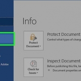 Volg veranderinge aan 'n dokument in microsoft word