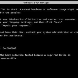 Herinstalleer windows 7