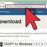 Installeer xampp vir windows