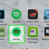 Sien wie jou snitlys volg op spotify op android
