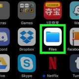 Maak zip-lêers op 'n iphone oop