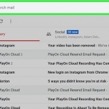 Soek volgens datum in gmail