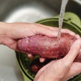 Zoete aardappels koken