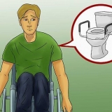 Gebruik 'n hurk toilet sonder enige probleme