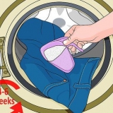 Maak seker dat jou jeans nie vervaag in die was nie