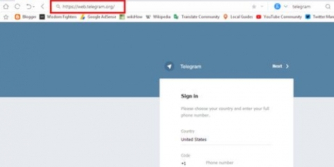 Meld aan by telegram web op 'n rekenaar of mac