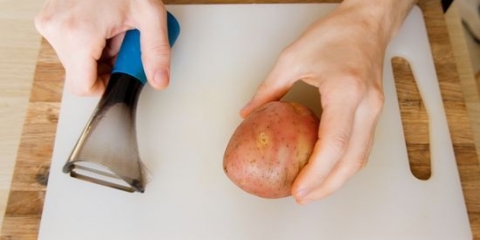 Aardappelen schillen