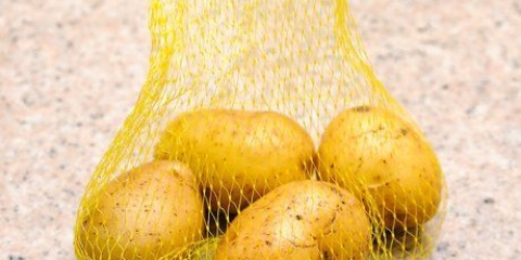 Aardappelpartjes voorberei