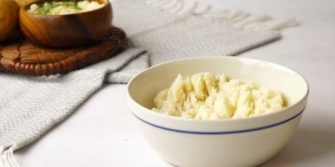 Aardappelpure weer opwarmen