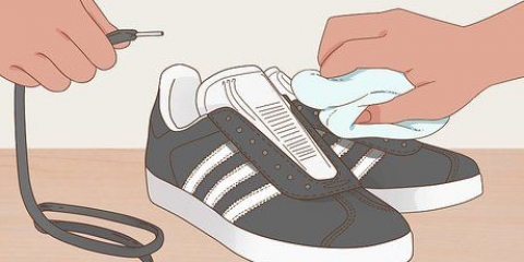 Skoonmaak van adidas gazelle