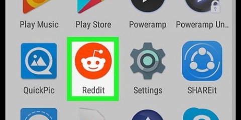 Plaas prente na reddit met android