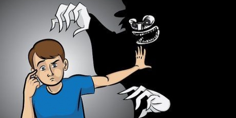 Afkomen van angs vir gepraat en het paranormale