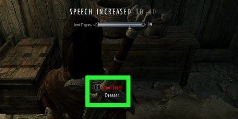 Om ontslae te raak van 'n oorvloed in skyrim