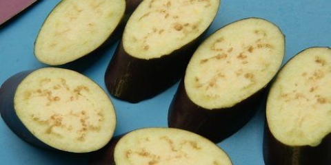 Aubergine klaarmaak