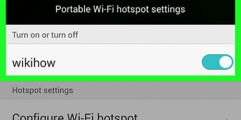 Kyk wie is gekoppel aan jou hotspot op android
