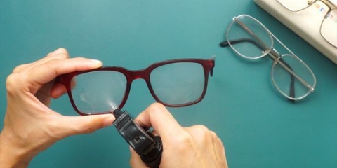 Herstel gekrapte lense