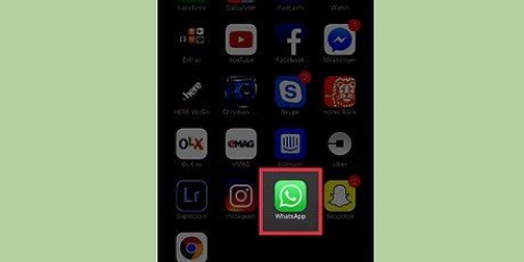 Soek boodskappe in whatsapp