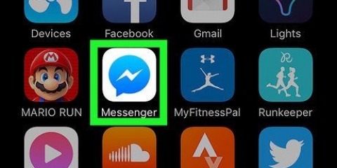 Voer boodskappe op facebook uit
