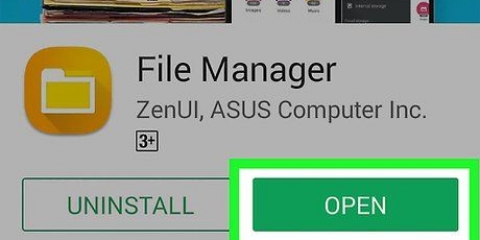 Dra lêers oor na 'n sd-kaart op android