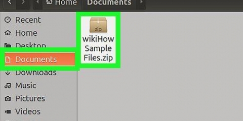 Onttrek lêers in linux