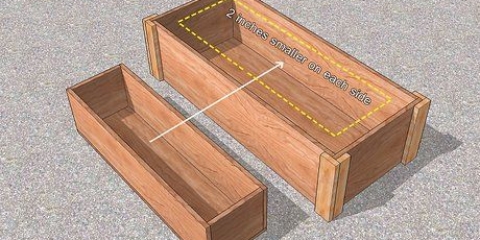 Maak betonplanters