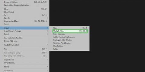 Registreer beweging in adobe after effects