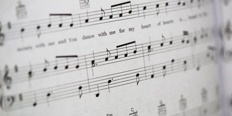 Lees bladmusiek vir die klavier