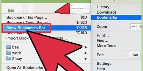 Wys boekmerke in chrome
