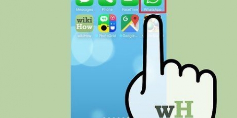 Kry blou regmerkies in whatsapp